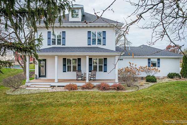 5.1 Acres of Residential Land with Home for Sale in Monticello, Wisconsin