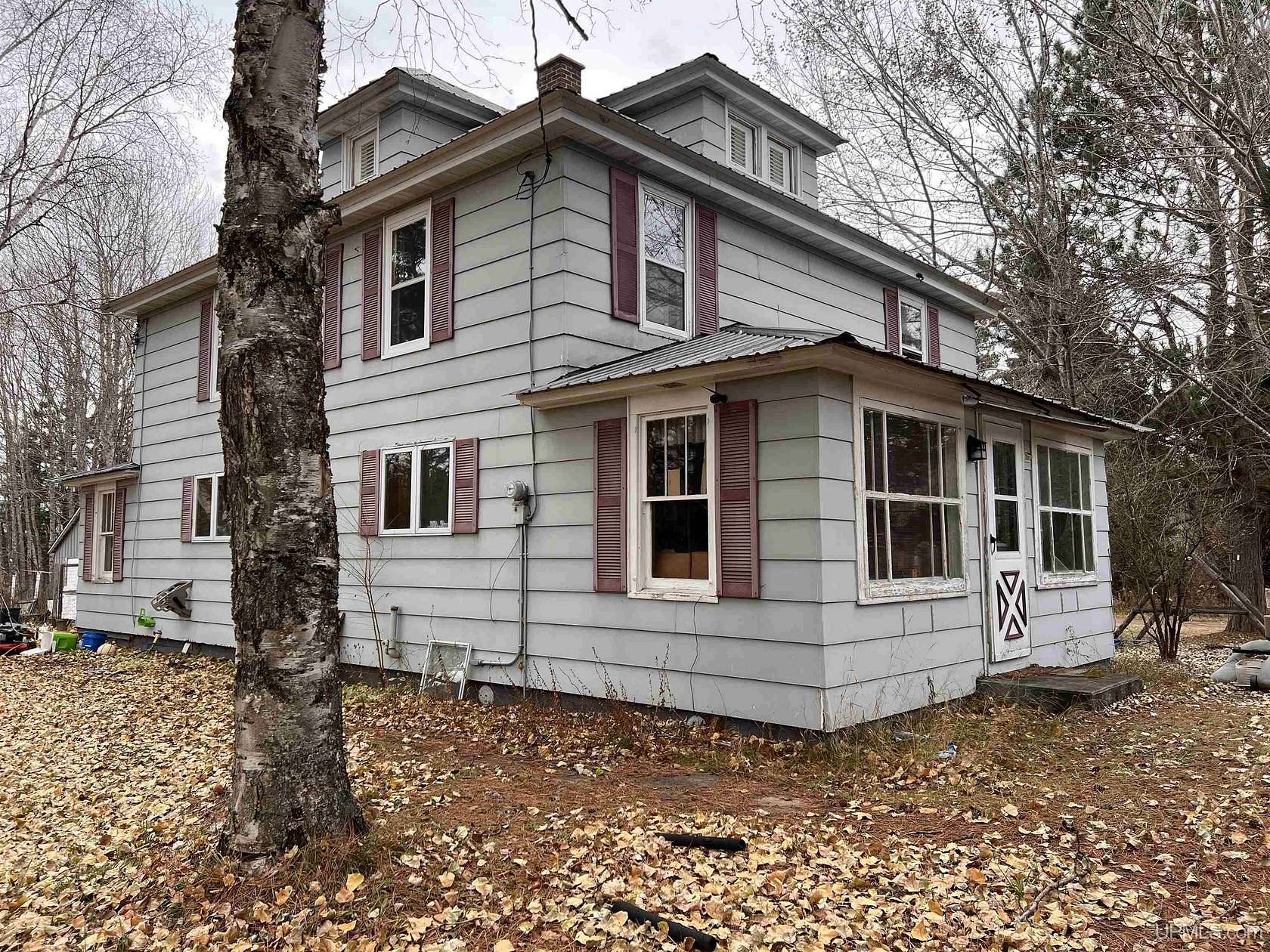 20 Acres of Recreational Land with Home for Sale in Nisula, Michigan