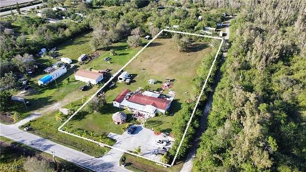 1.88 Acres of Residential Land with Home for Sale in LaBelle, Florida