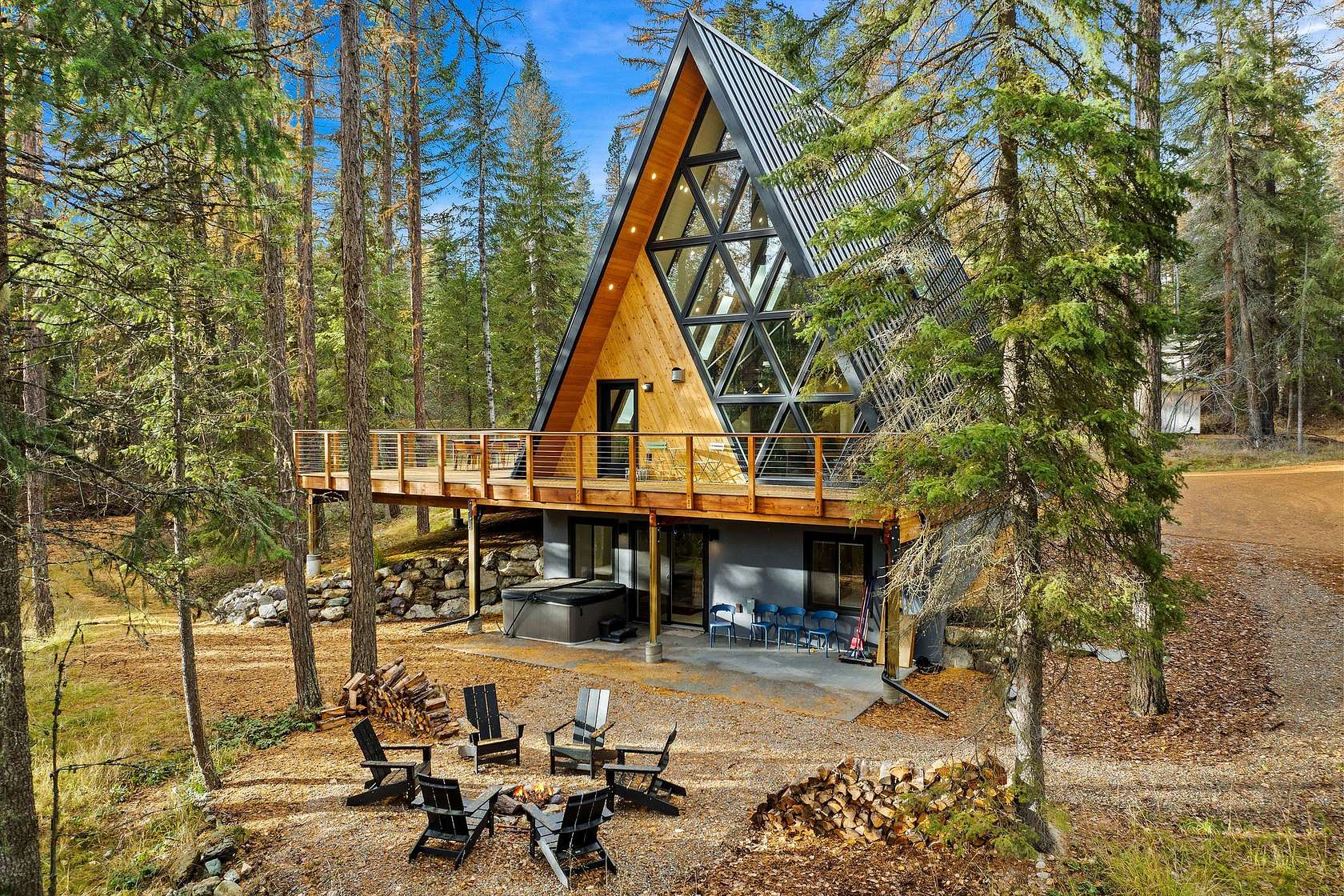 4.56 Acres of Residential Land with Home for Sale in Whitefish, Montana