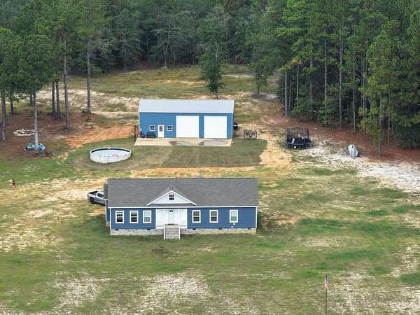 14.5 Acres of Land with Home for Sale in Aiken, South Carolina
