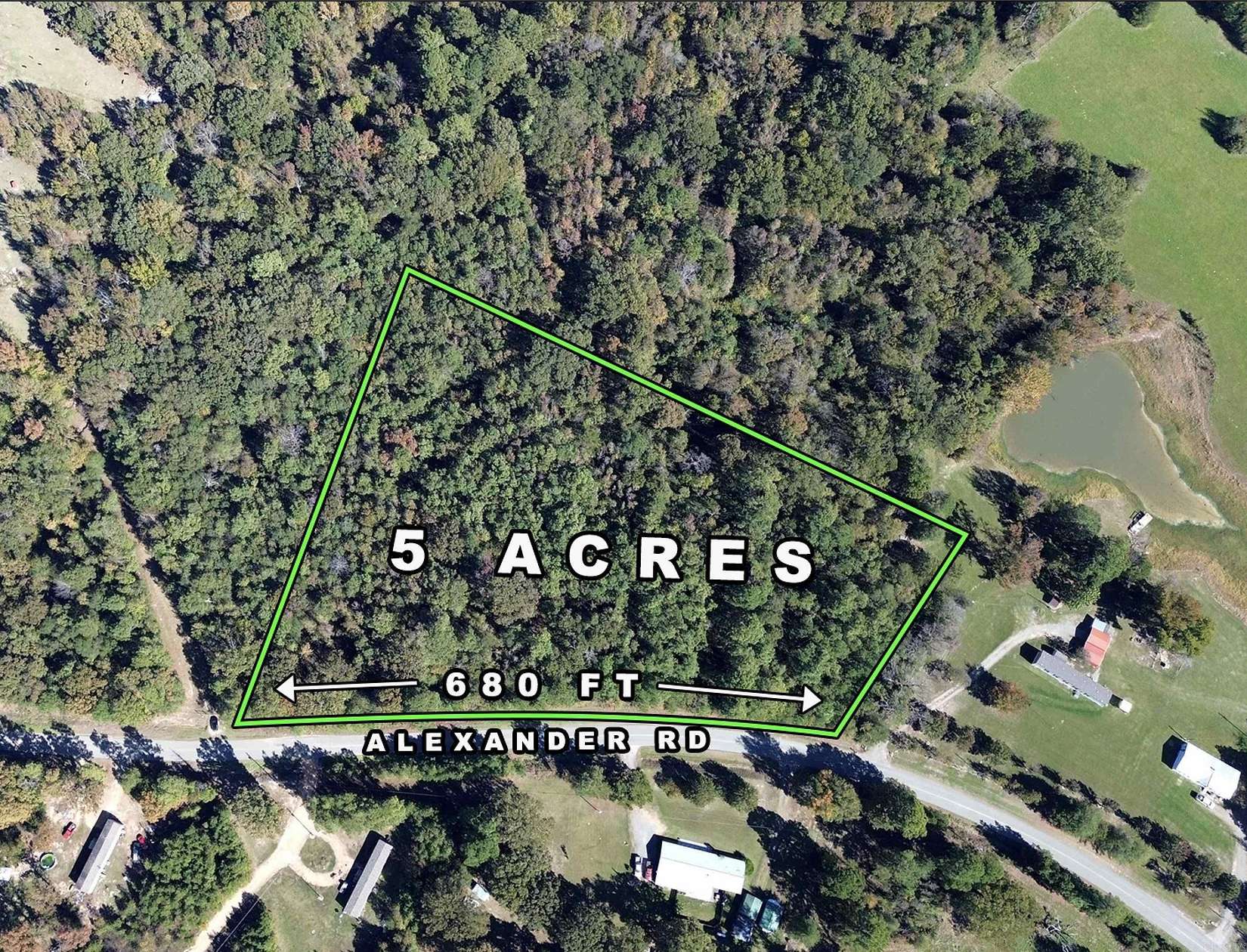 5 Acres of Residential Land for Sale in Pine Bluff, Arkansas