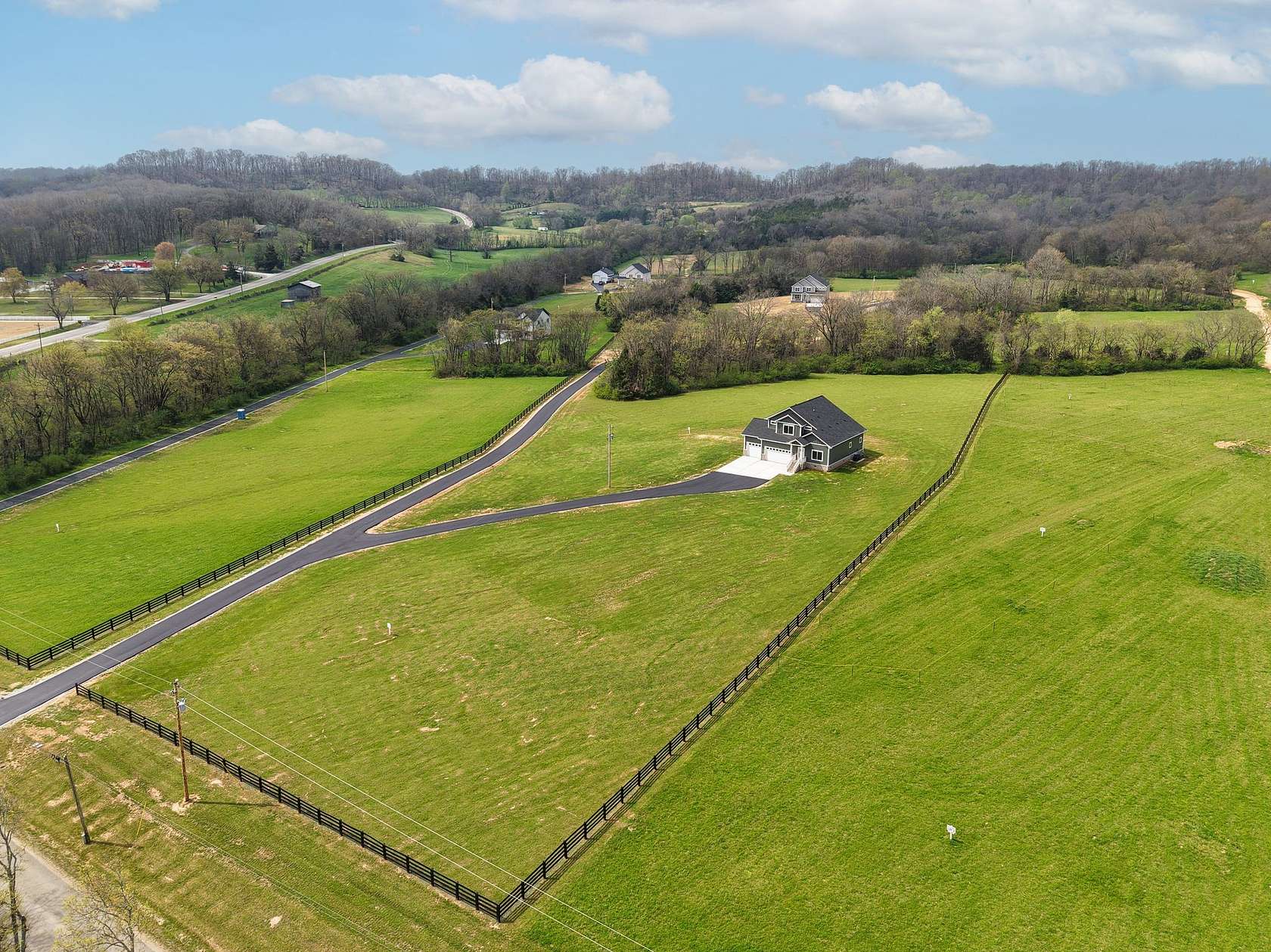 5 Acres of Land with Home for Sale in Mount Pleasant, Tennessee