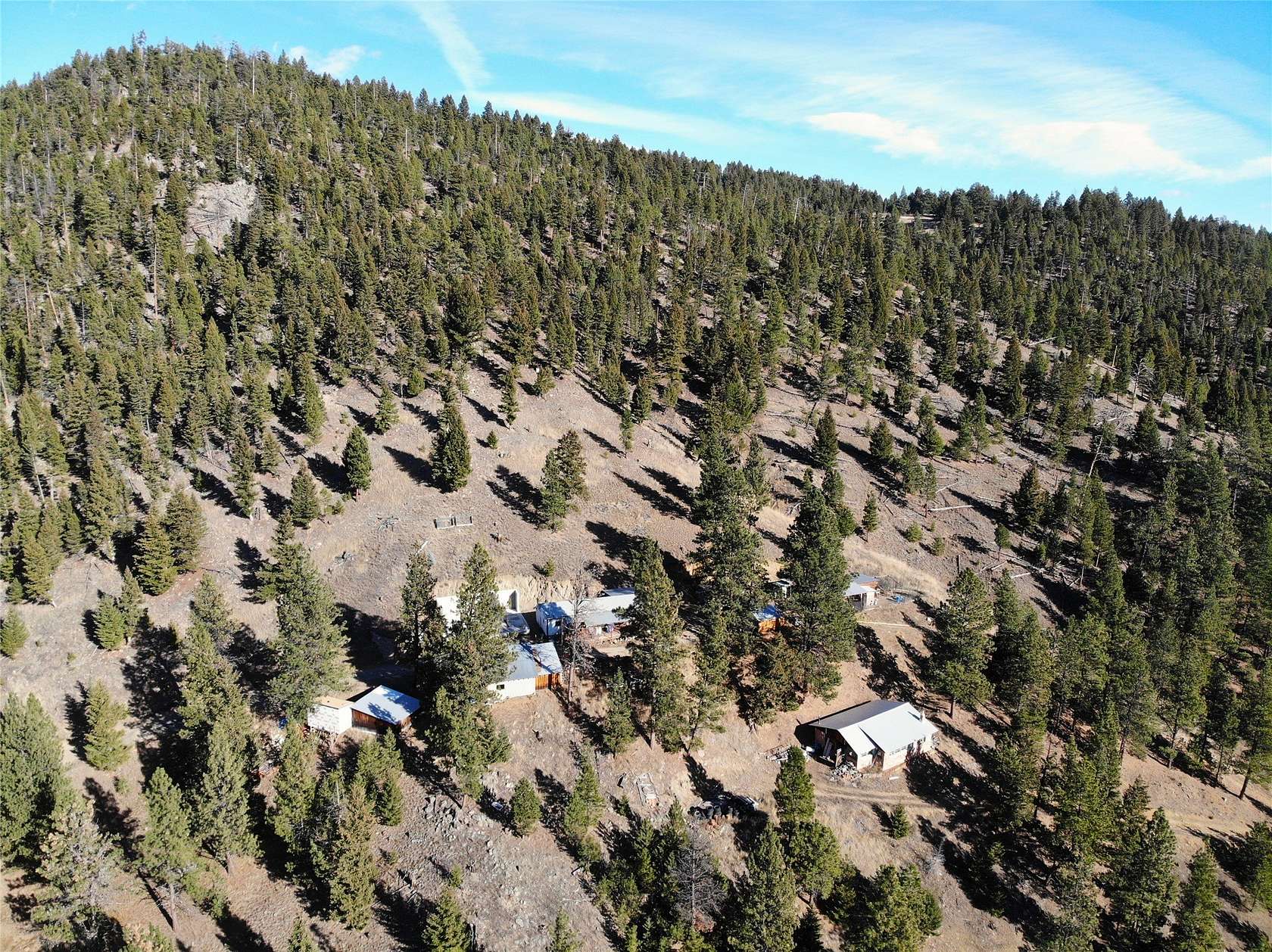 11 Acres of Recreational Land with Home for Sale in Clancy, Montana