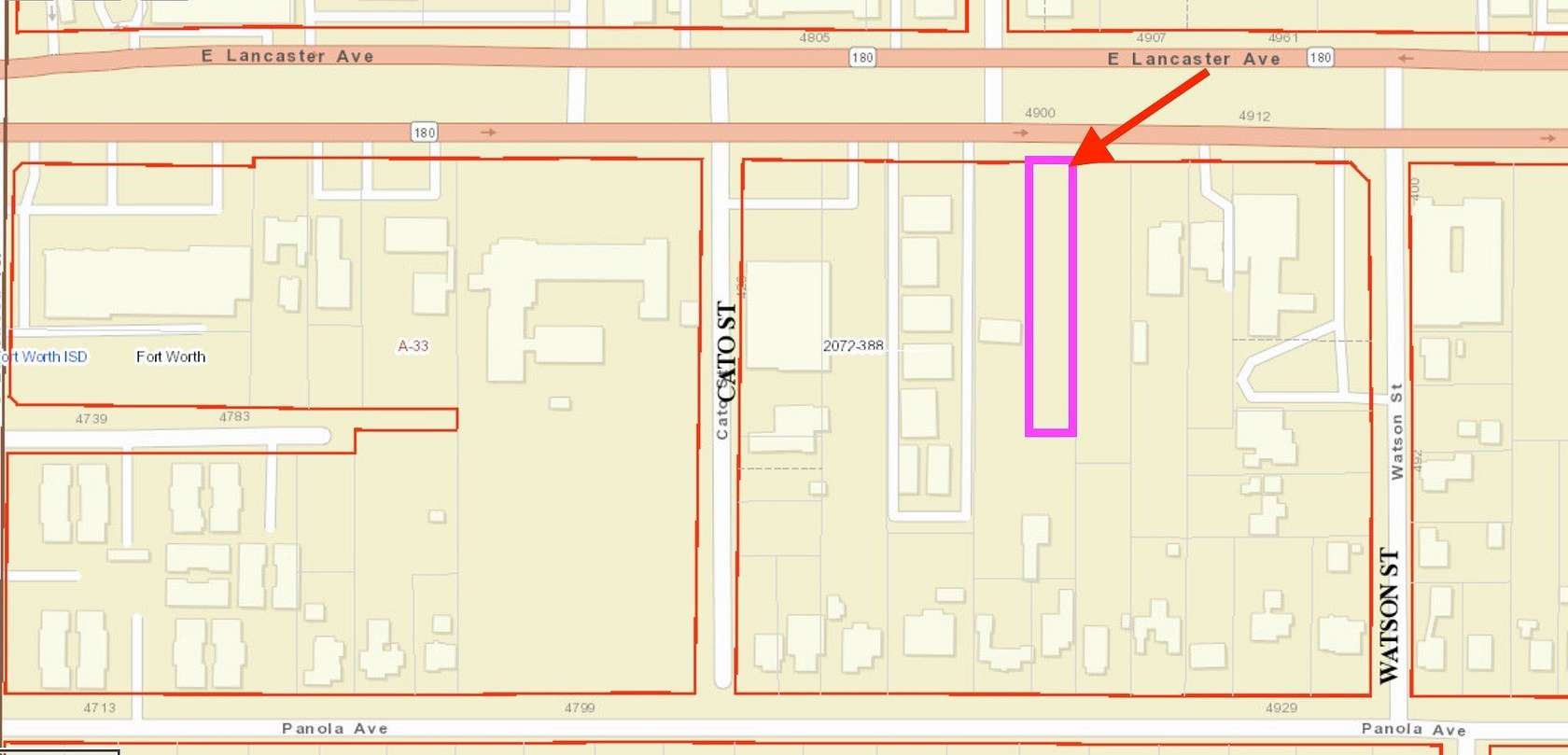 0.44 Acres of Commercial Land for Sale in Fort Worth, Texas