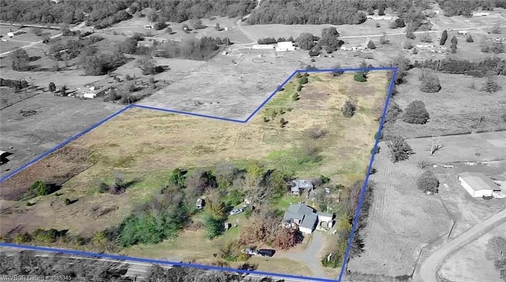11.6 Acres of Land with Home for Sale in Mansfield, Arkansas