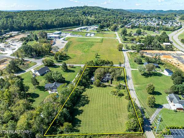 2 Acres of Residential Land with Home for Sale in Knoxville, Tennessee