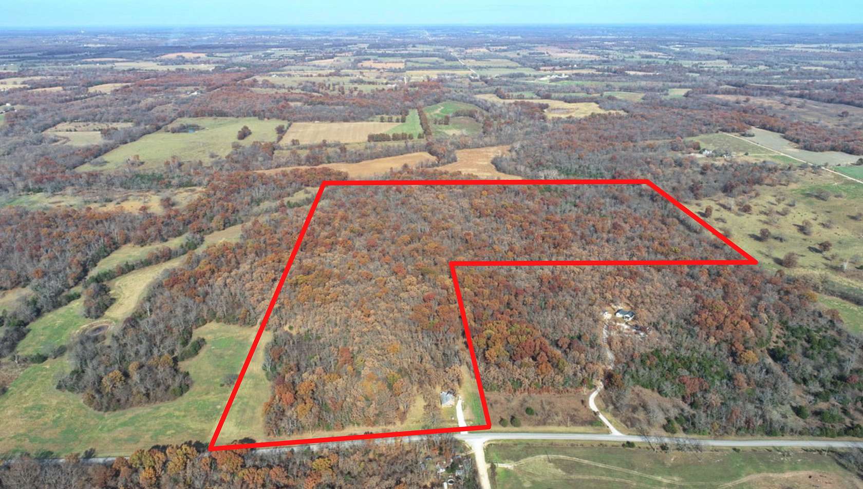 79 Acres of Recreational Land & Farm for Sale in Stockton, Missouri