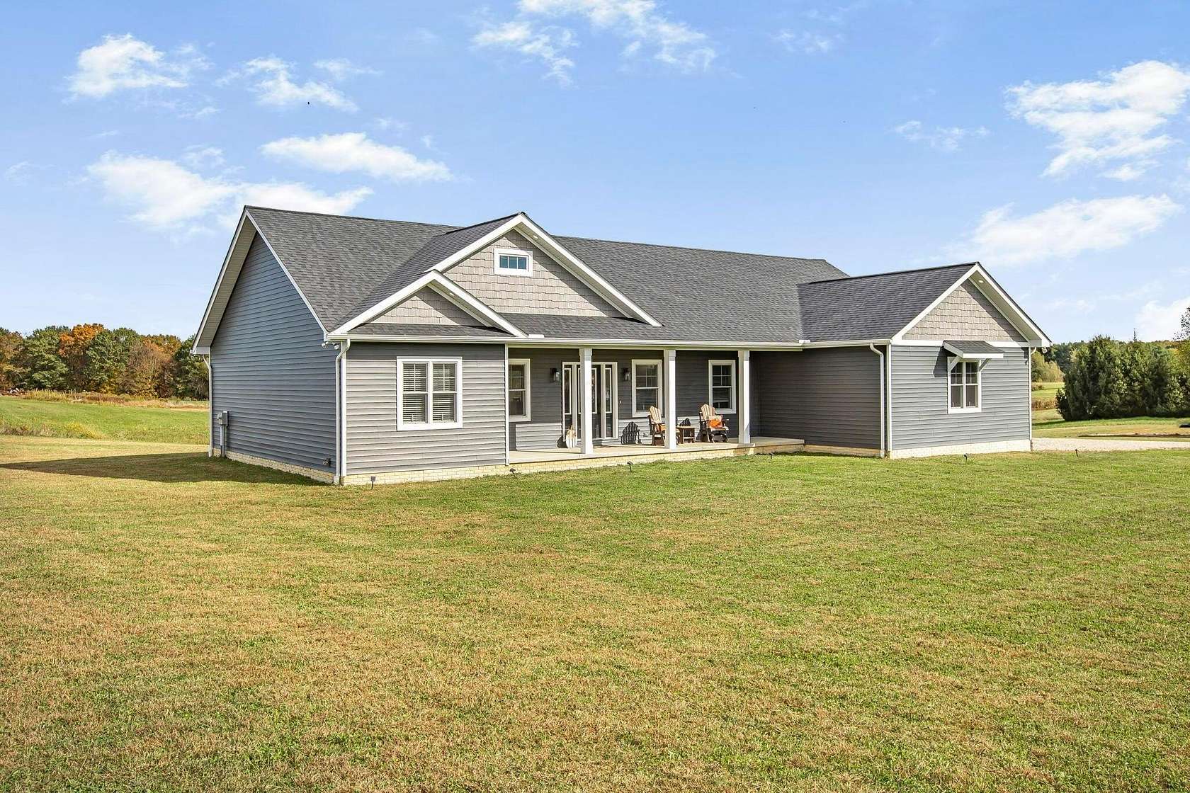 10.2 Acres of Land with Home for Sale in Junction City, Ohio