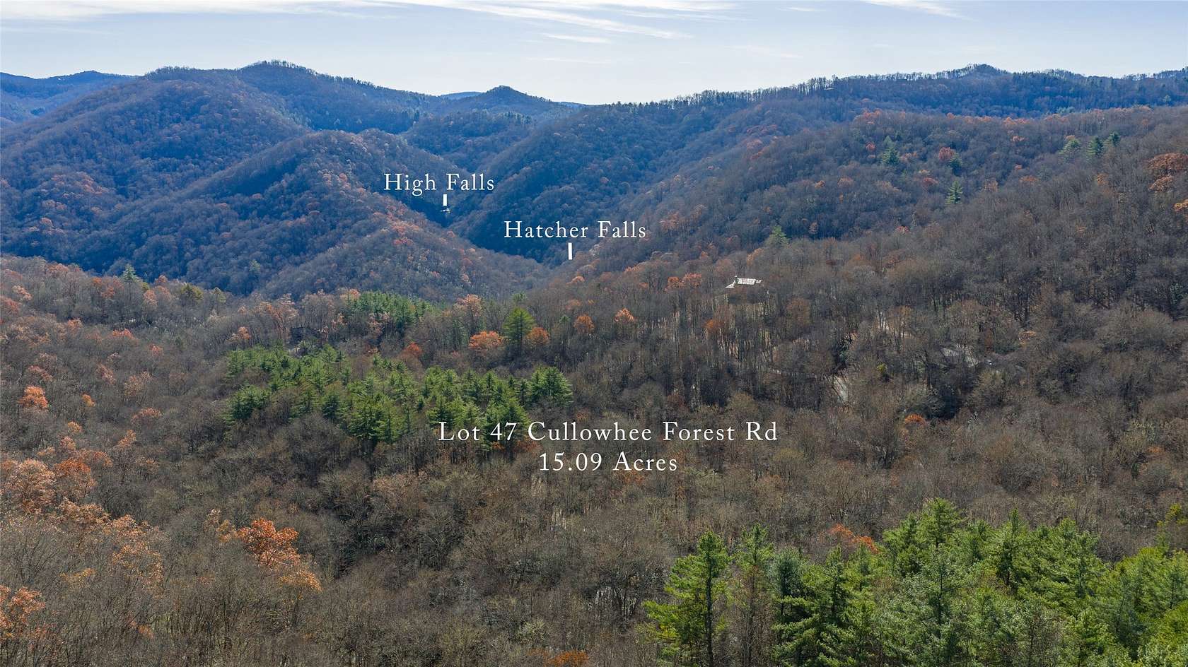 15 Acres of Recreational & Residential Land for Sale in Cullowhee, North Carolina