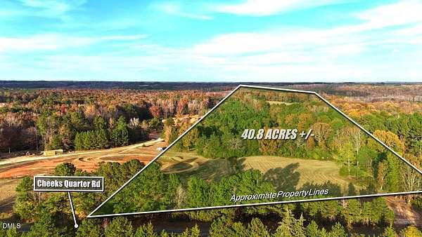 40.8 Acres of Recreational Land for Sale in Henderson, North Carolina