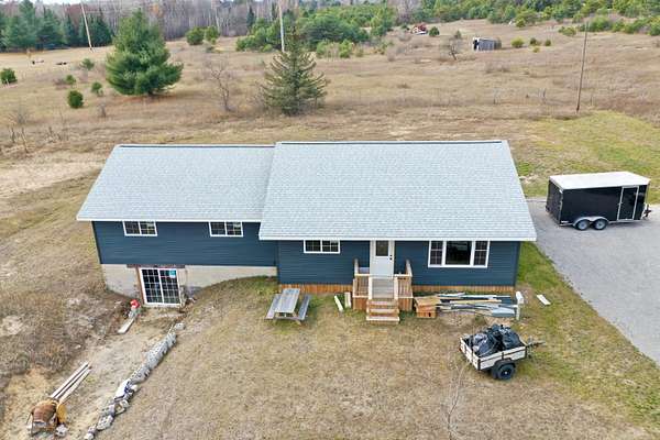 3 Acres of Residential Land with Home for Sale in Lincoln, Michigan