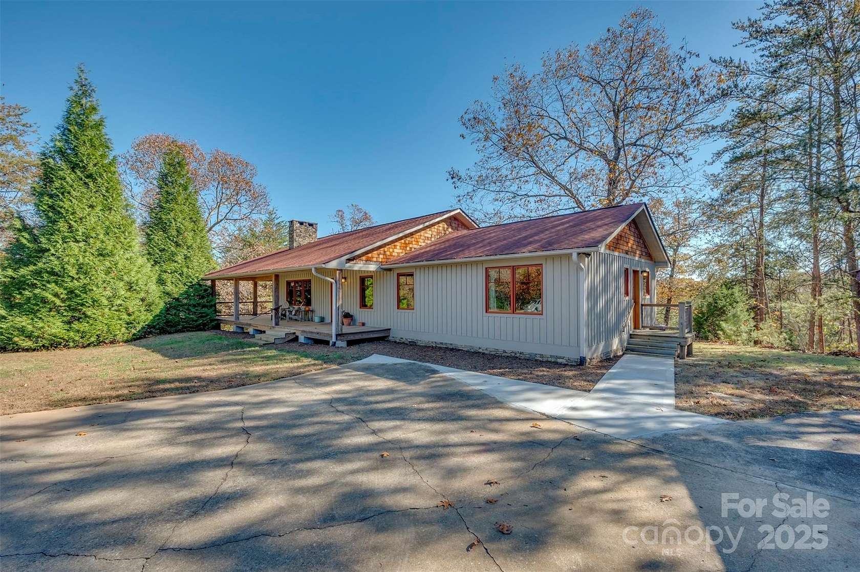 7.8 Acres of Land with Home for Sale in Tryon, North Carolina