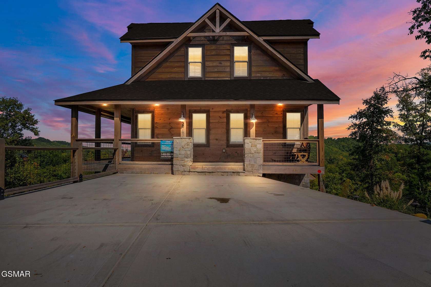 1.89 Acres of Residential Land with Home for Sale in Sevierville, Tennessee