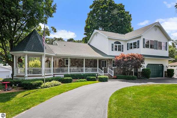 5.25 Acres of Residential Land with Home for Sale in Traverse City, Michigan