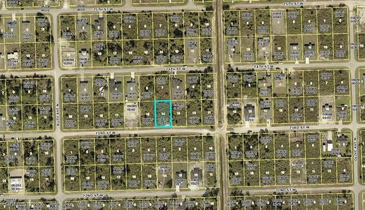 0.25 Acres of Land for Sale in Lehigh Acres, Florida