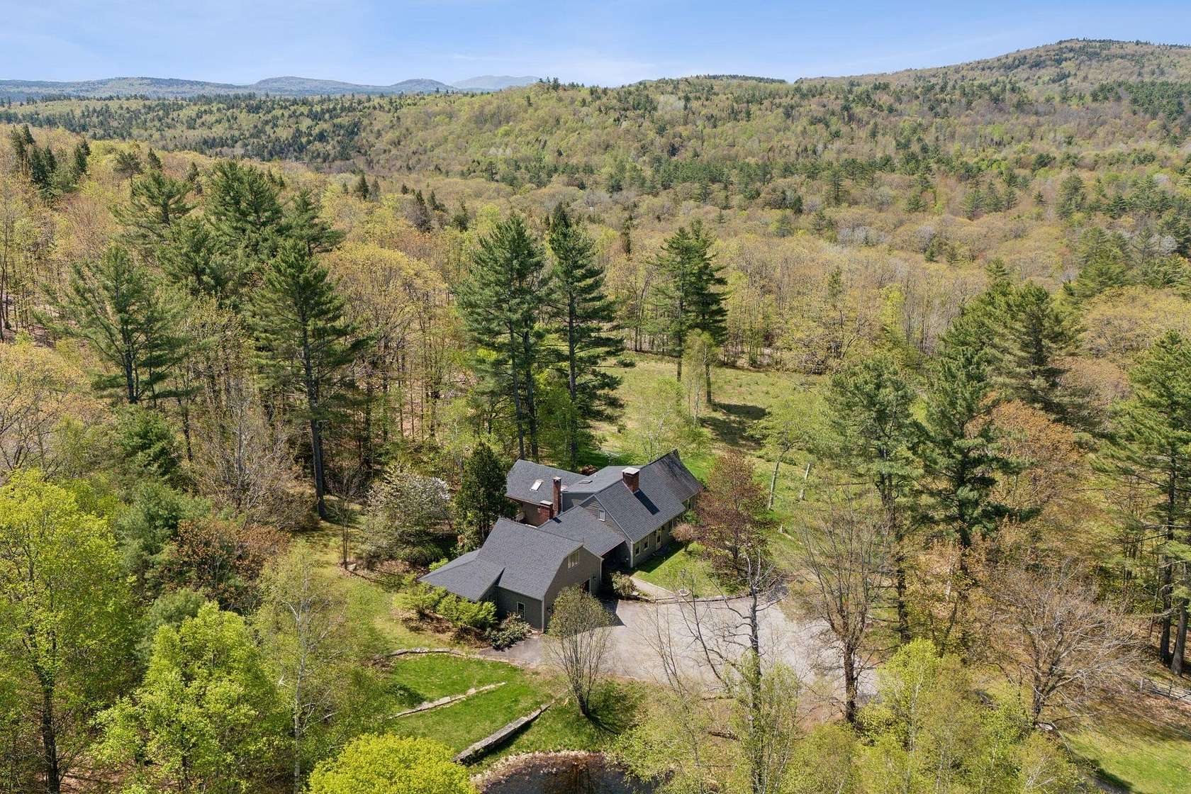 102 Acres of Recreational Land with Home for Sale in Norway, Maine