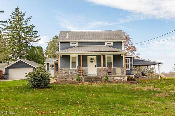 1.63 Acres of Residential Land with Home for Sale in Minerva, Ohio