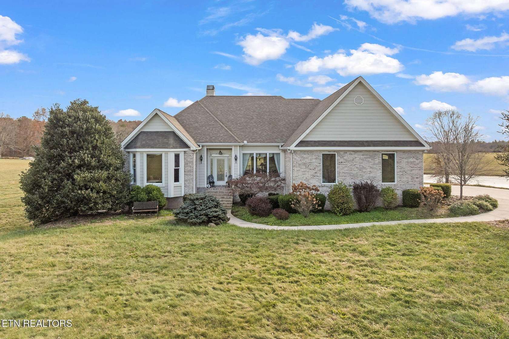 69.4 Acres of Land with Home for Sale in Deer Lodge, Tennessee