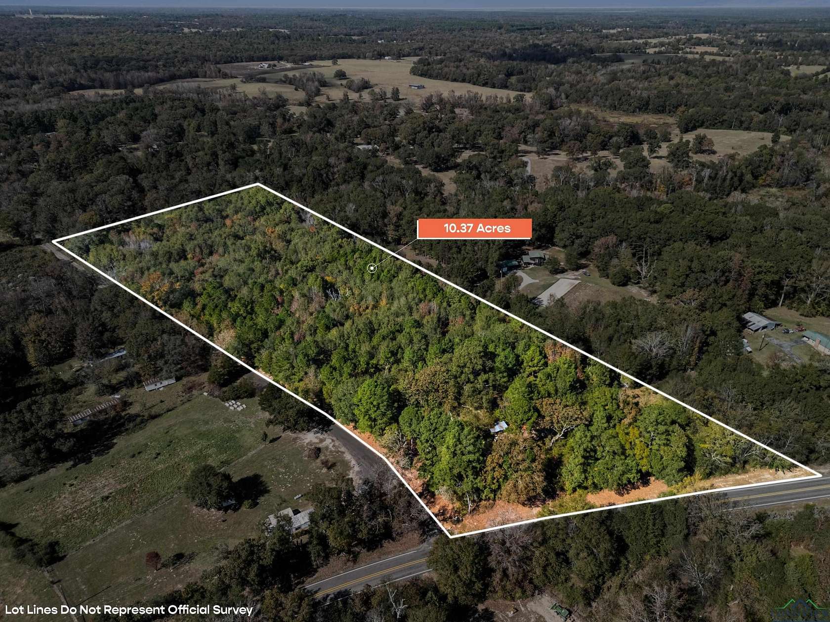 10.4 Acres of Recreational Land for Sale in Mineola, Texas