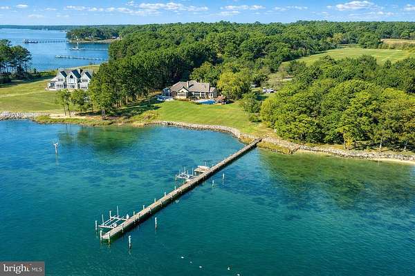 5.34 Acres of Land with Home for Sale in St. Michaels, Maryland