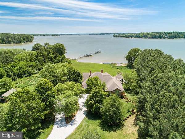 5.34 Acres of Land with Home for Sale in St. Michaels, Maryland