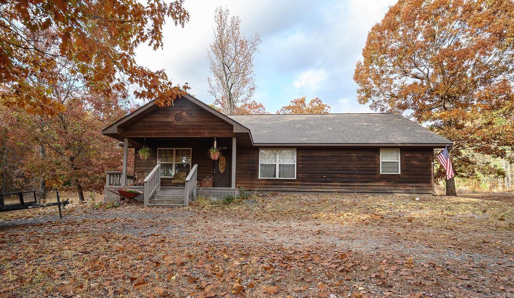 12.7 Acres of Recreational Land with Home for Sale in Mena, Arkansas