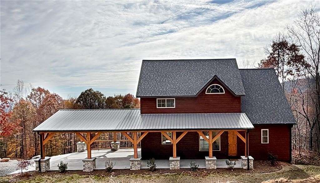 1.67 Acres of Residential Land with Home for Sale in Moravian Falls, North Carolina