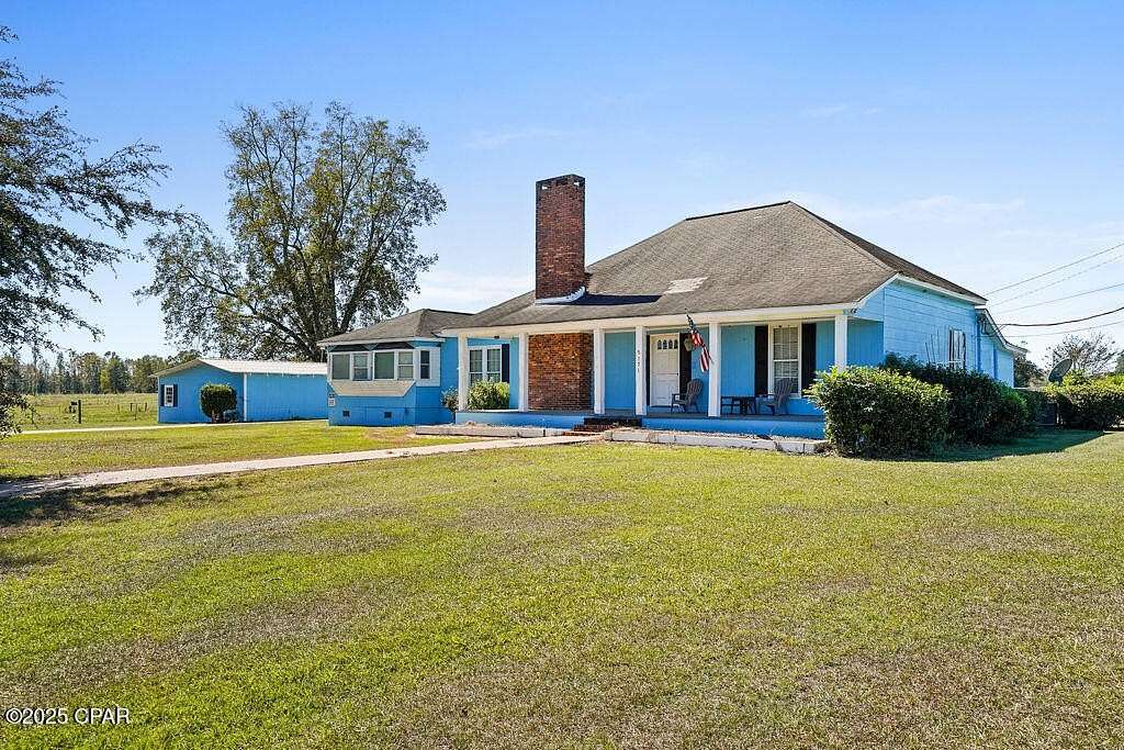 55 Acres of Land with Home for Sale in Graceville, Florida