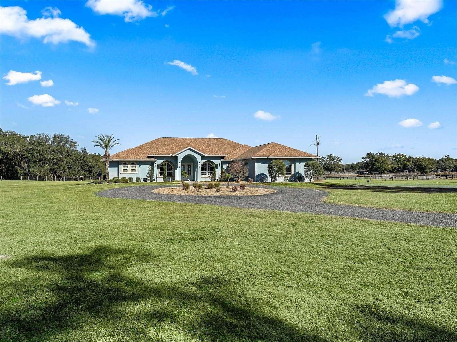 14.7 Acres of Land with Home for Sale in Williston, Florida