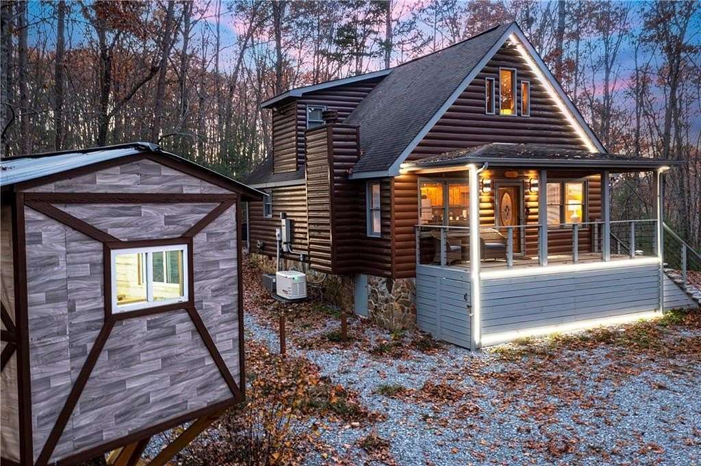 4 Acres of Residential Land with Home for Sale in Blue Ridge, Georgia