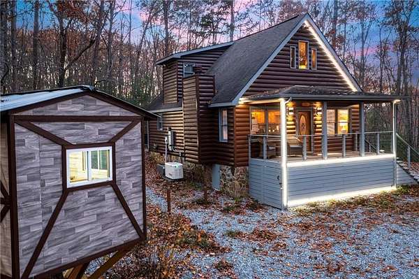 4 Acres of Residential Land with Home for Sale in Blue Ridge, Georgia