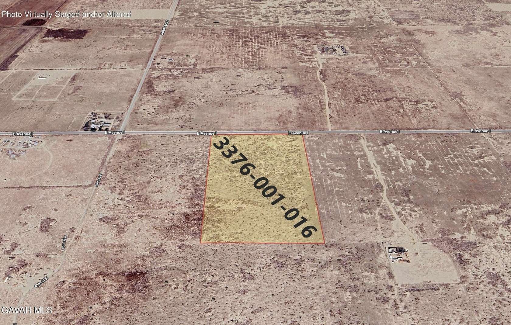 19.8 Acres of Land for Sale in Lancaster, California