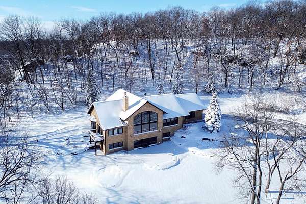 40 Acres of Recreational Land with Home for Sale in Spring Green, Wisconsin