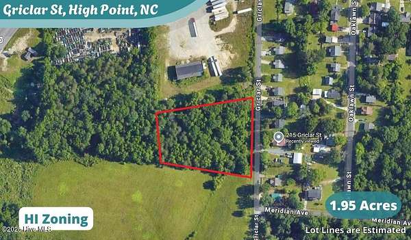 2 Acres of Commercial Land for Sale in Thomasville, North Carolina