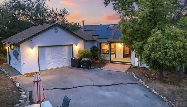 4 Acres of Residential Land with Home for Sale in Ramona, California