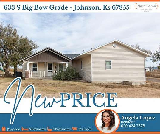 3.7 Acres of Residential Land with Home for Sale in Johnson, Kansas