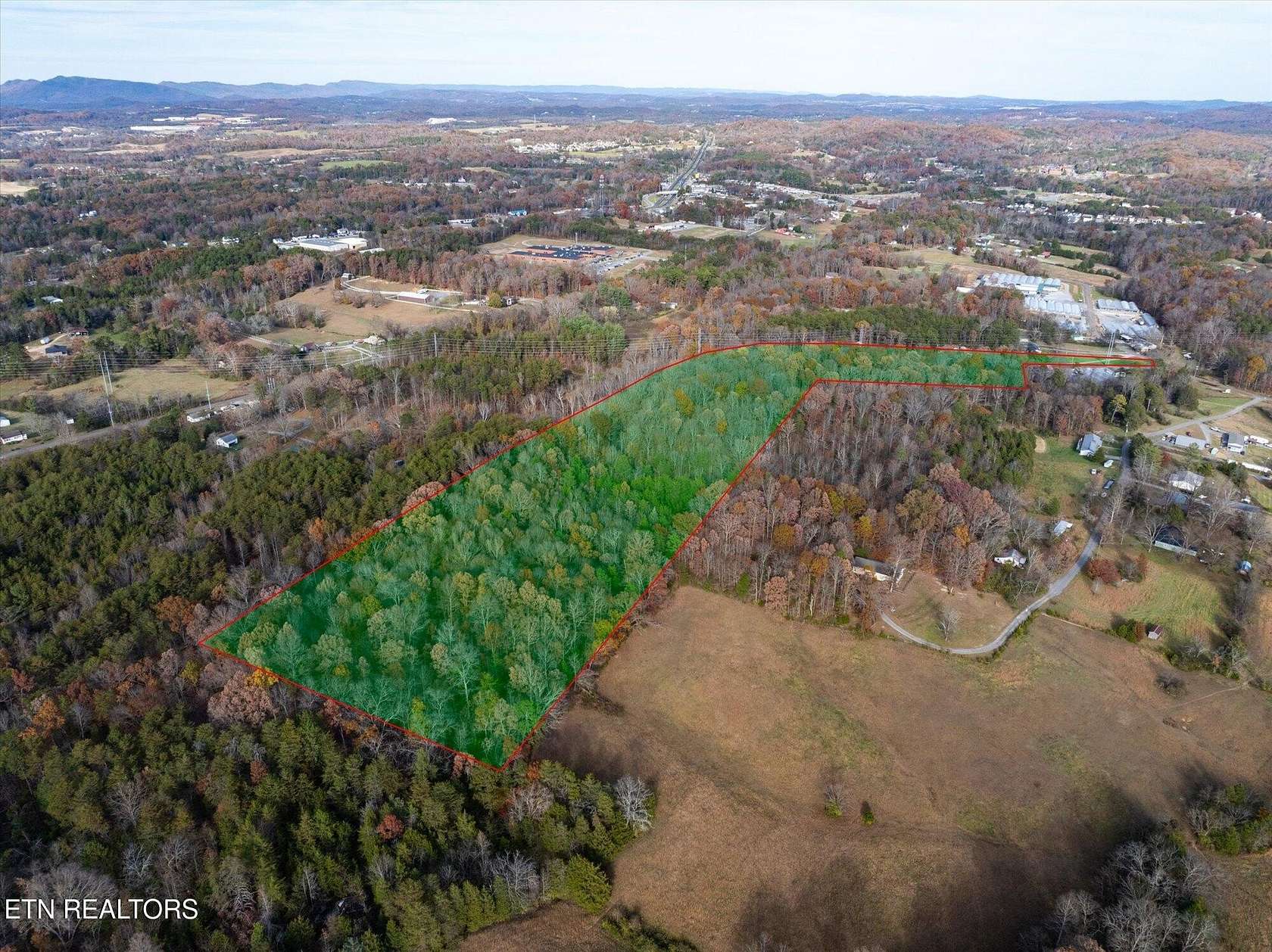 15.8 Acres of Land for Sale in Knoxville, Tennessee