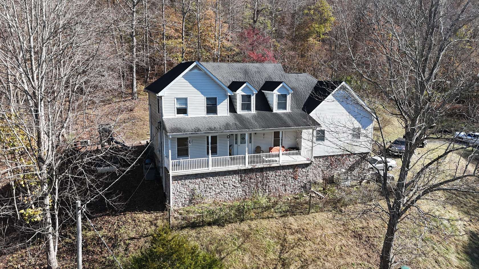 27.8 Acres of Recreational Land with Home for Auction in Lafayette, Tennessee