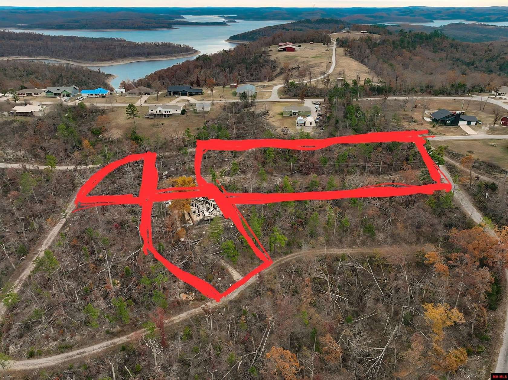 1.68 Acres of Residential Land for Sale in Briarcliff, Arkansas