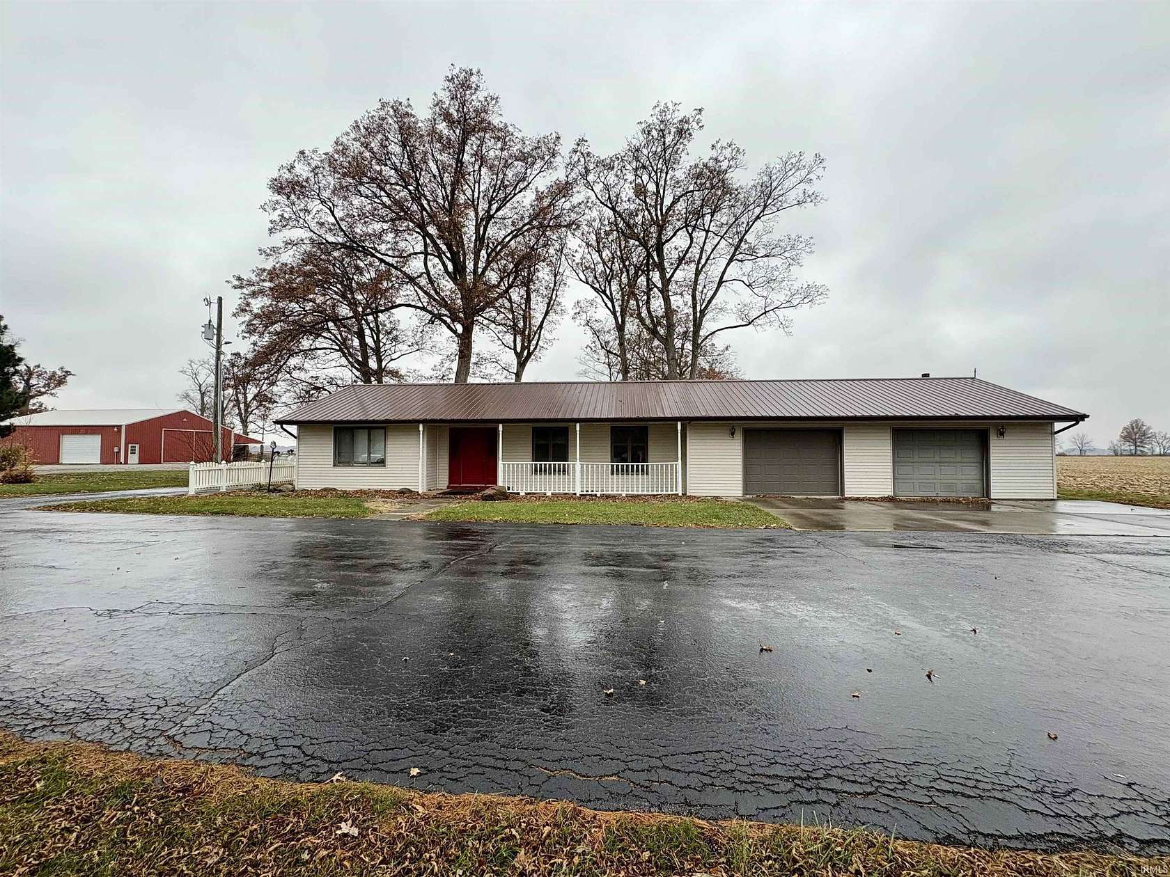 8.1 Acres of Residential Land with Home for Sale in Markle, Indiana