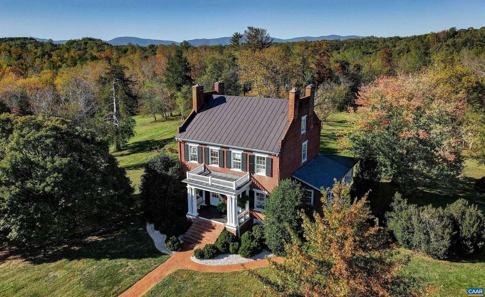 100 Acres of Land with Home for Sale in Charlottesville, Virginia