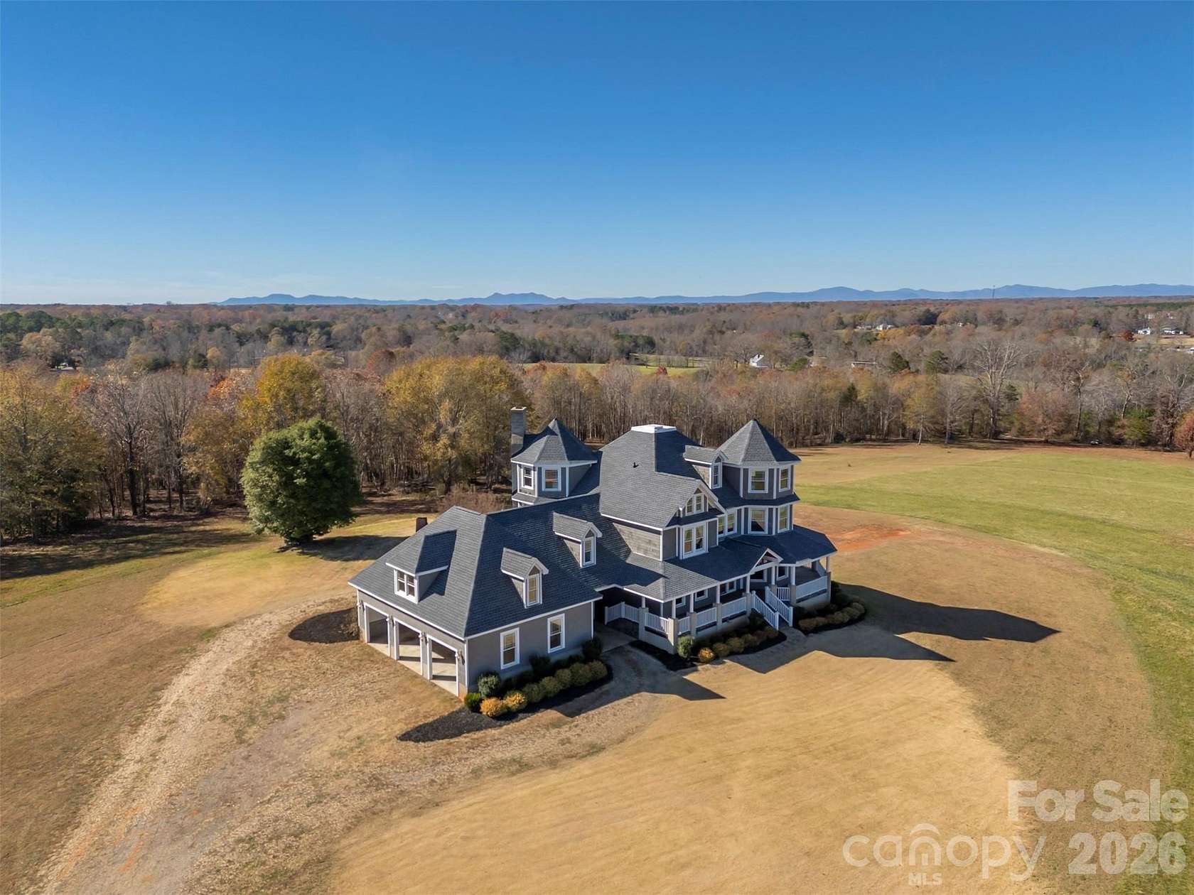 10.3 Acres of Land with Home for Sale in Forest City, North Carolina