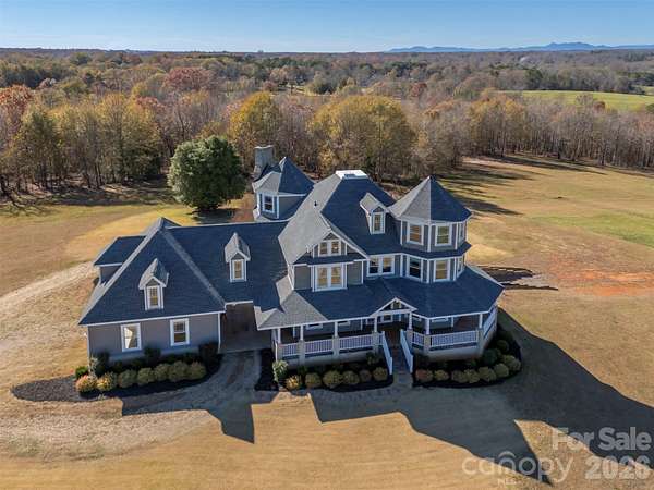 10.3 Acres of Land with Home for Sale in Forest City, North Carolina