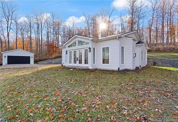 13.8 Acres of Land with Home for Sale in Georgetown, Indiana