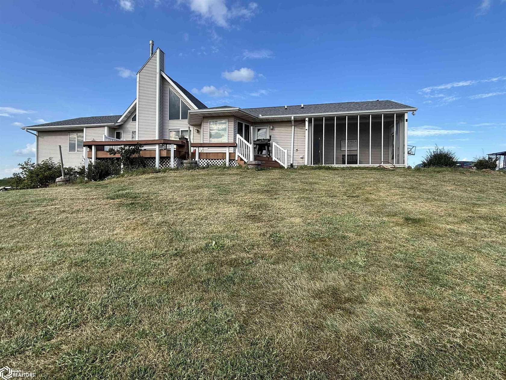 2.6 Acres of Residential Land with Home for Sale in Lamoni, Iowa