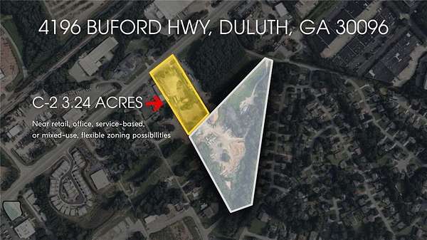 3.24 Acres of Mixed-Use Land for Sale in Duluth, Georgia