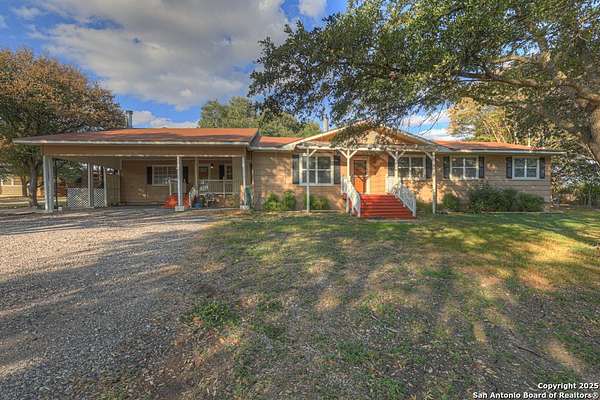 10 Acres of Land with Home for Sale in New Braunfels, Texas