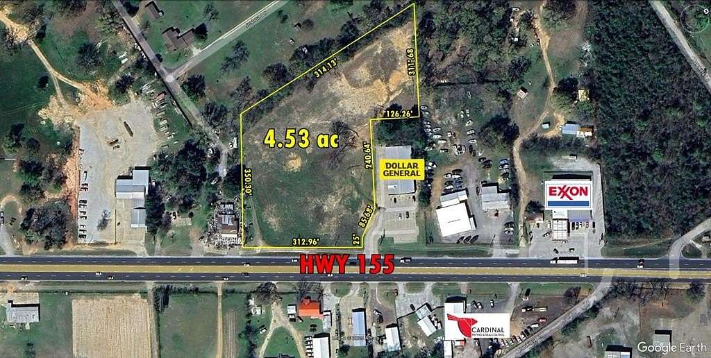 4.54 Acres of Commercial Land for Sale in Tyler, Texas