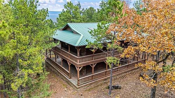 29.7 Acres of Recreational Land with Home for Sale in Plainview, Arkansas